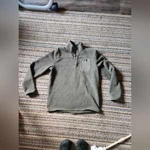 Under Armour Specialist Henley Sweater Mens 2XL Long Sleeve Pullover Green